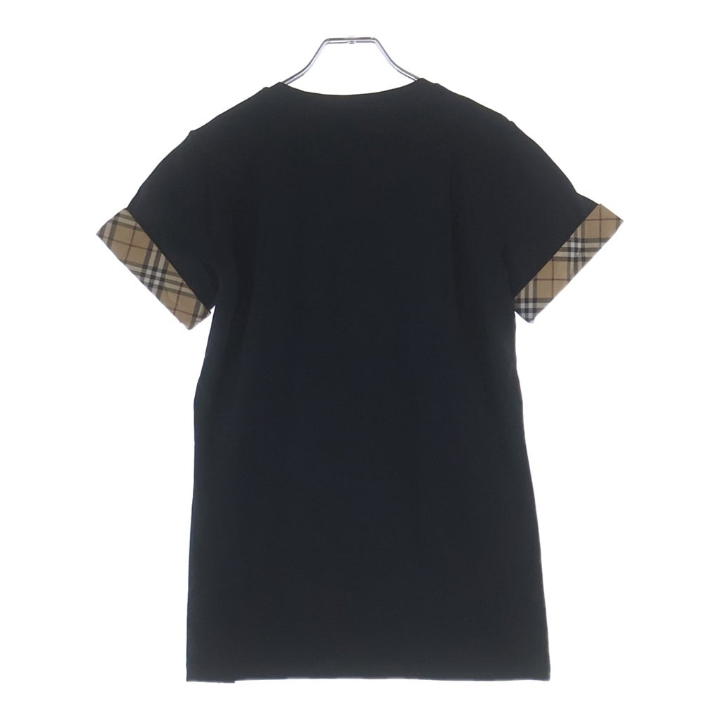 BURBERRY(バーバリー) スリーブチェッククルーネック半袖Tシャツ