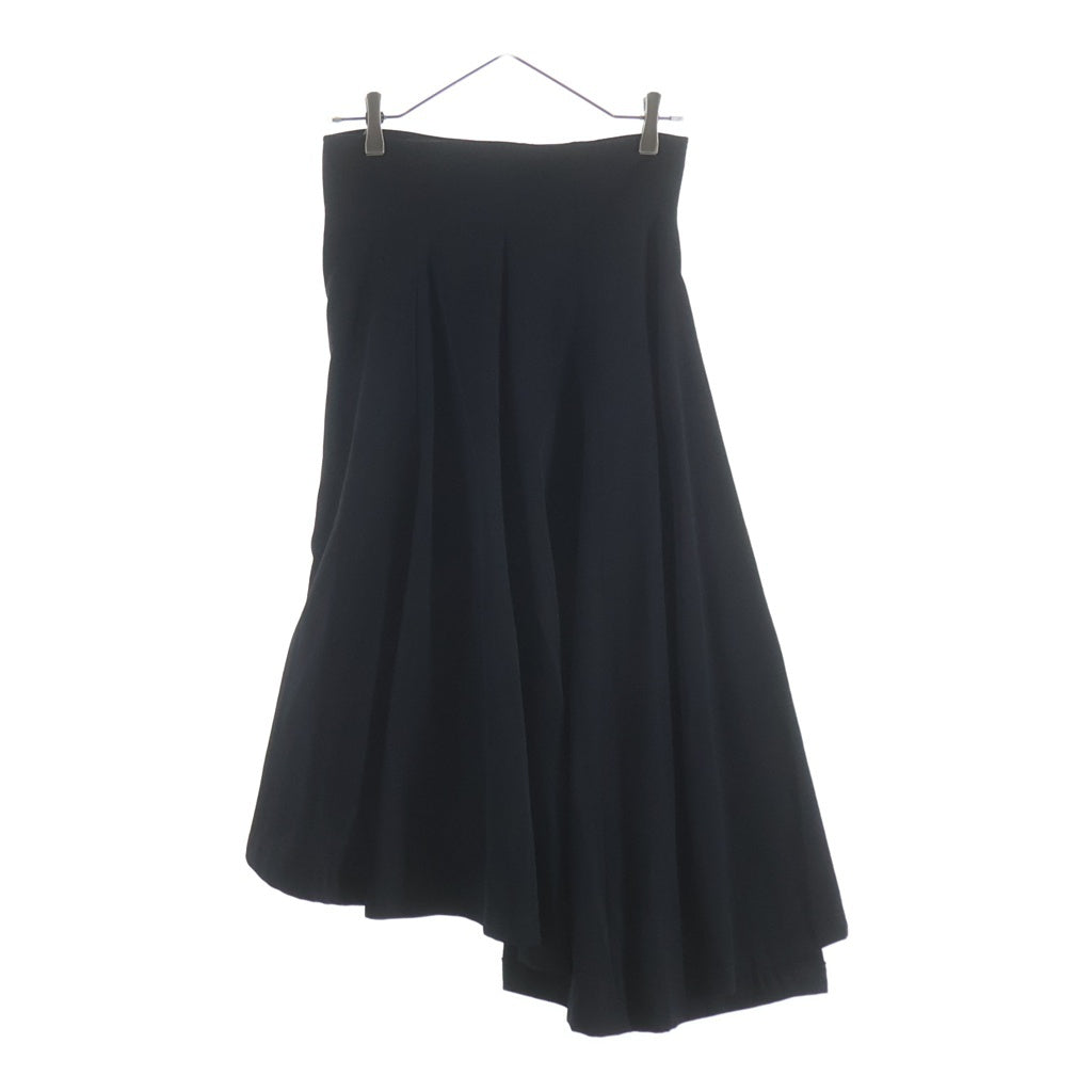 tricot COMME des GARCONS(トリコ コム デ ギャルソン) 88AW 変形 ラップデザイン アシンメトリー ウール ロングスカート ブラック レディース AD1988 TS-05001M