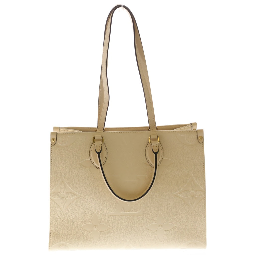 LOUIS VUITTON(ルイヴィトン) ■モノグラムアンプラント オンザゴーMM ハンドバッグ クレーム RFID M46531 レディース