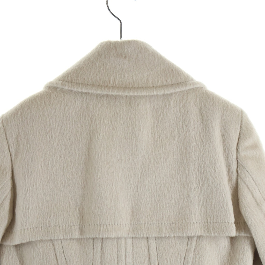 GUCCI(グッチ) アルパカウールコート アイボリー #42 131103 レディース