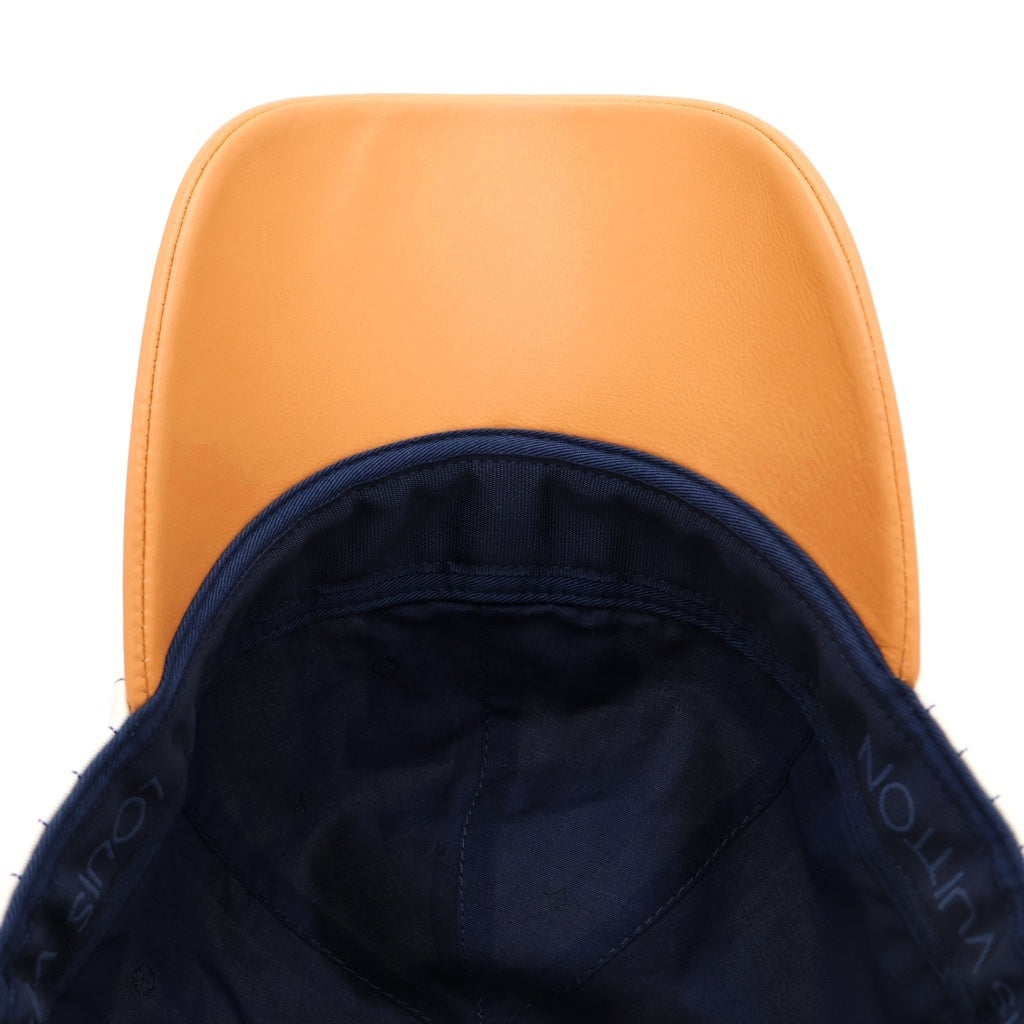 LOUIS VUITTON(ルイヴィトン) キャップ LV バーシティ ベースボールキャップ ホワイト×ベージュ M7142L
