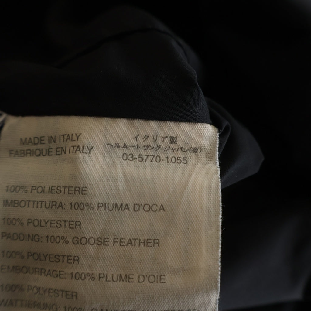 HELMUT LANG(ヘルムートラング) ダウンジャケット ブラック #38 レディース
