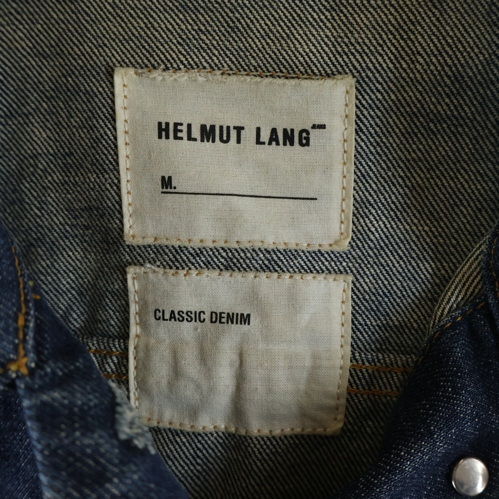 HELMUT LANG(ヘルムートラング) デニムジャケット インディゴブルー