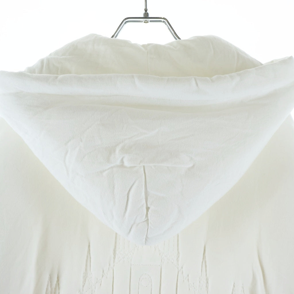 MM6 Maison Margiela(エムエムシックスメゾンマルジェラ) Oversized Padded Zip Hoodie coat コート ライトジャケット ホワイト #S S62CT0045 S21058 レディース