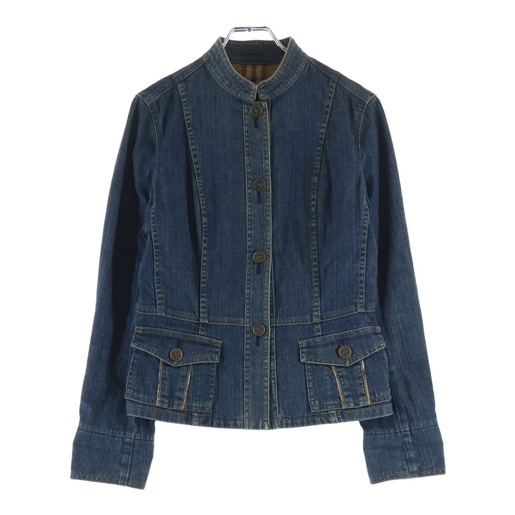 BURBERRY LONDON(バーバリーロンドン) デニムジャケット インディゴ #40 FCA77-180-32 レディース