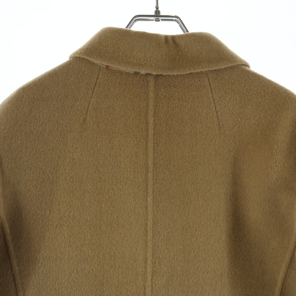BURBERRY LONDON(バーバリーロンドン) ノバチェック ウールロングコート ベージュ #38 FN056-055-50 レディース
