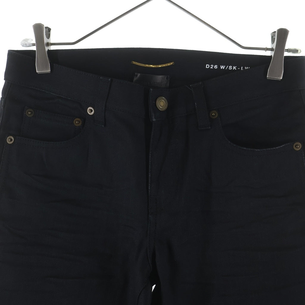 SAINT LAURENT PARIS(サンローランパリ) スキニーデニムパンツ ブラック #26 614447 レディース