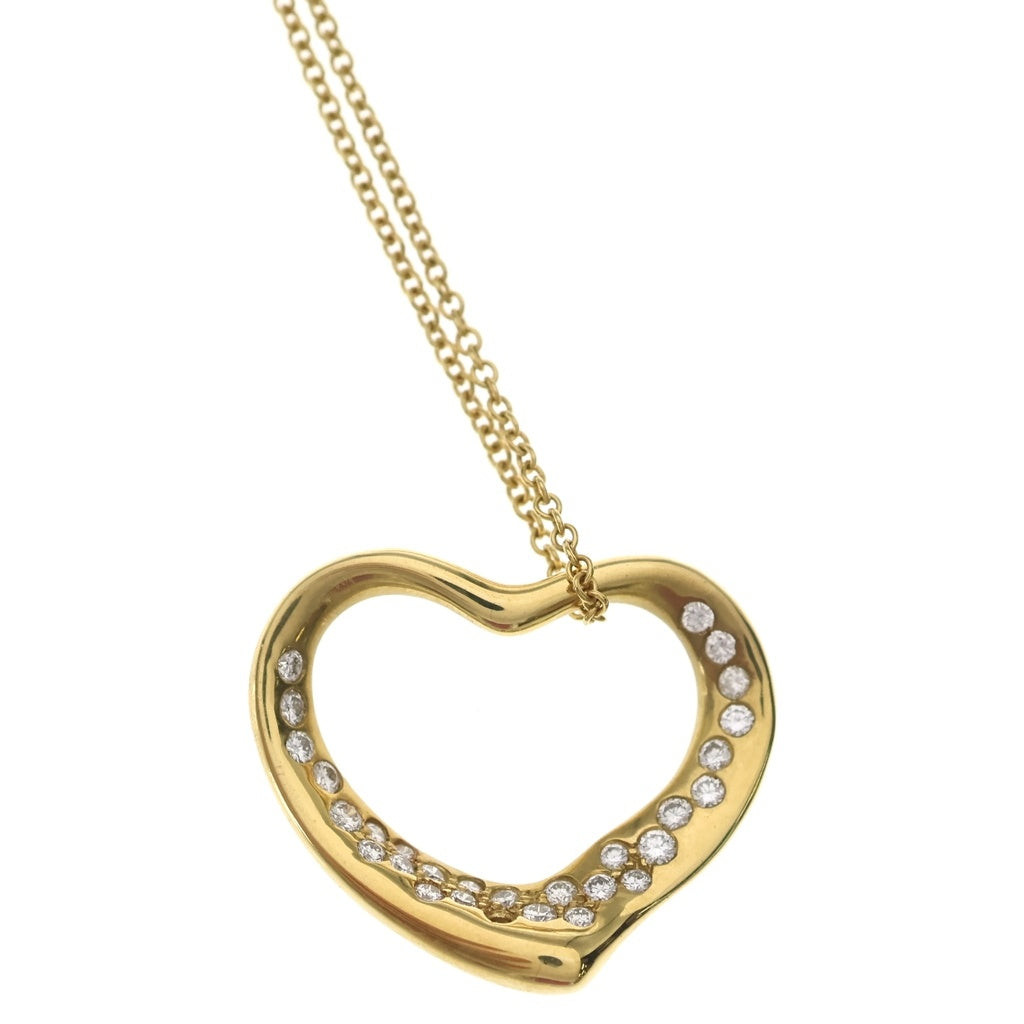TIFFANY & Co.(ティファニー) オープンハート ダイヤ ネックレス