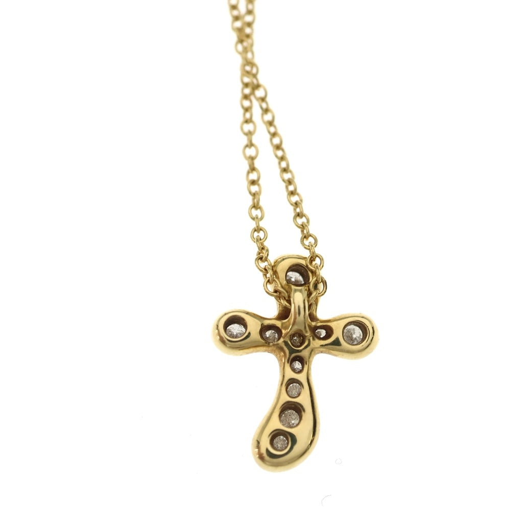 TIFFANY & Co.(ティファニー) ドッツ クロス ダイヤ ネックレス