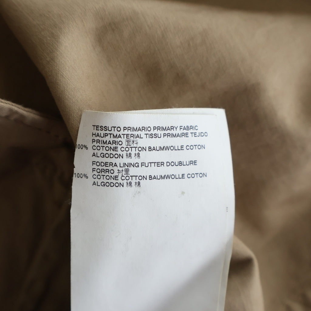 MM6 Maison Margiela(エムエムシックスメゾンマルジェラ) ドルマンスリーブ ギャバジン トレンチコート ベージュ S52AA0058 レディース