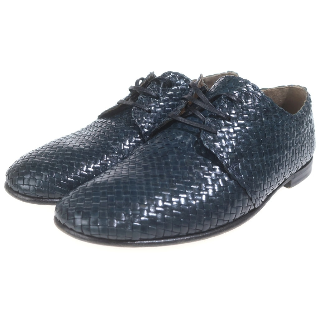 DOLCE & GABBANA(ドルチェアンドガッバーナ) レザーシューズ ネイビー #9