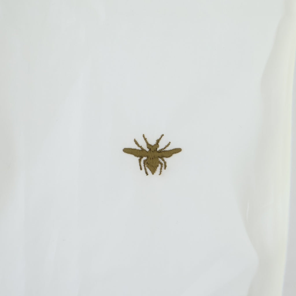 Dior HOMME(ディオールオム) bee刺繍 長袖シャツ ホワイト #41