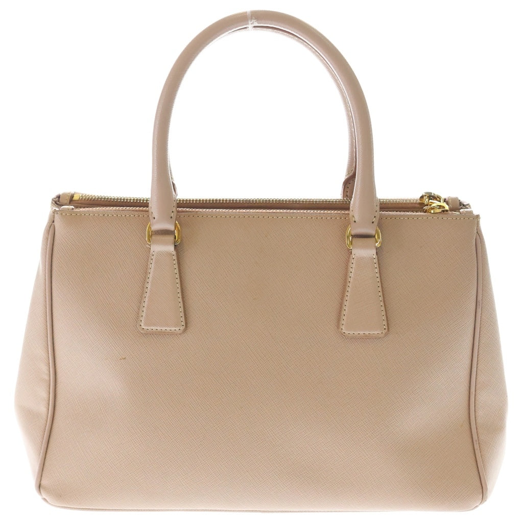PRADA(プラダ) サフィアーノ ガレリア 2wayハンドバッグ ピンクベージュ レザー 1BA896 レディース