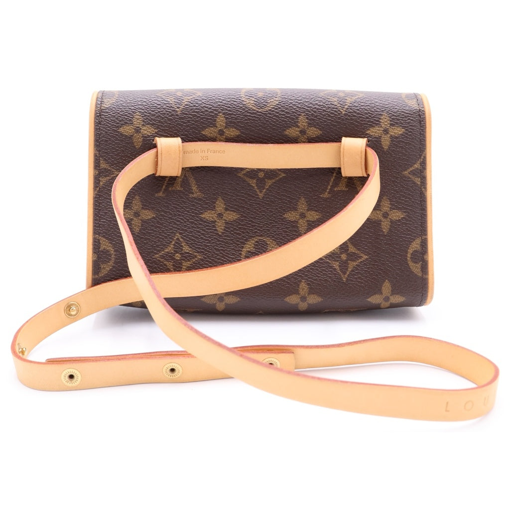 LOUIS VUITTON(ルイヴィトン) ポシェットフロランティーヌ モノグラム ウエストポーチ ボディバッグ ブラウン M51855 レディース