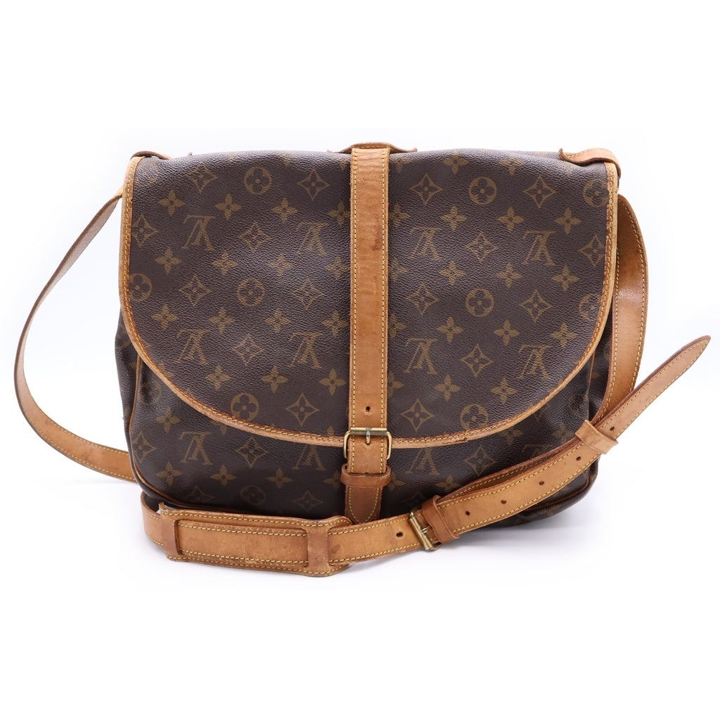 LOUIS VUITTON(ルイヴィトン) ソミュール35 モノグラム PVC レザー