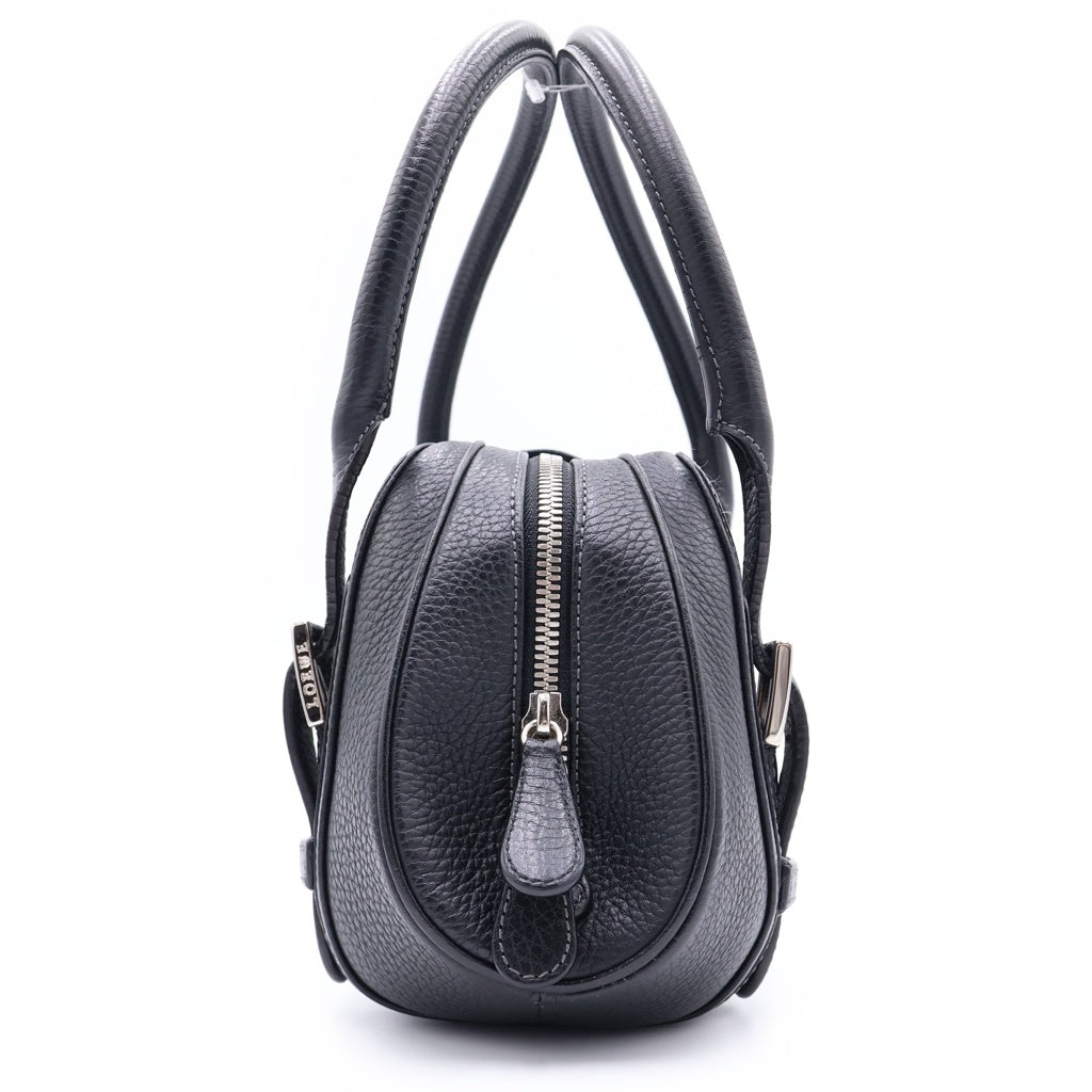LOEWE(ロエベ) センダ ハンドバッグ ブラック レザー シルバー金具 レディース