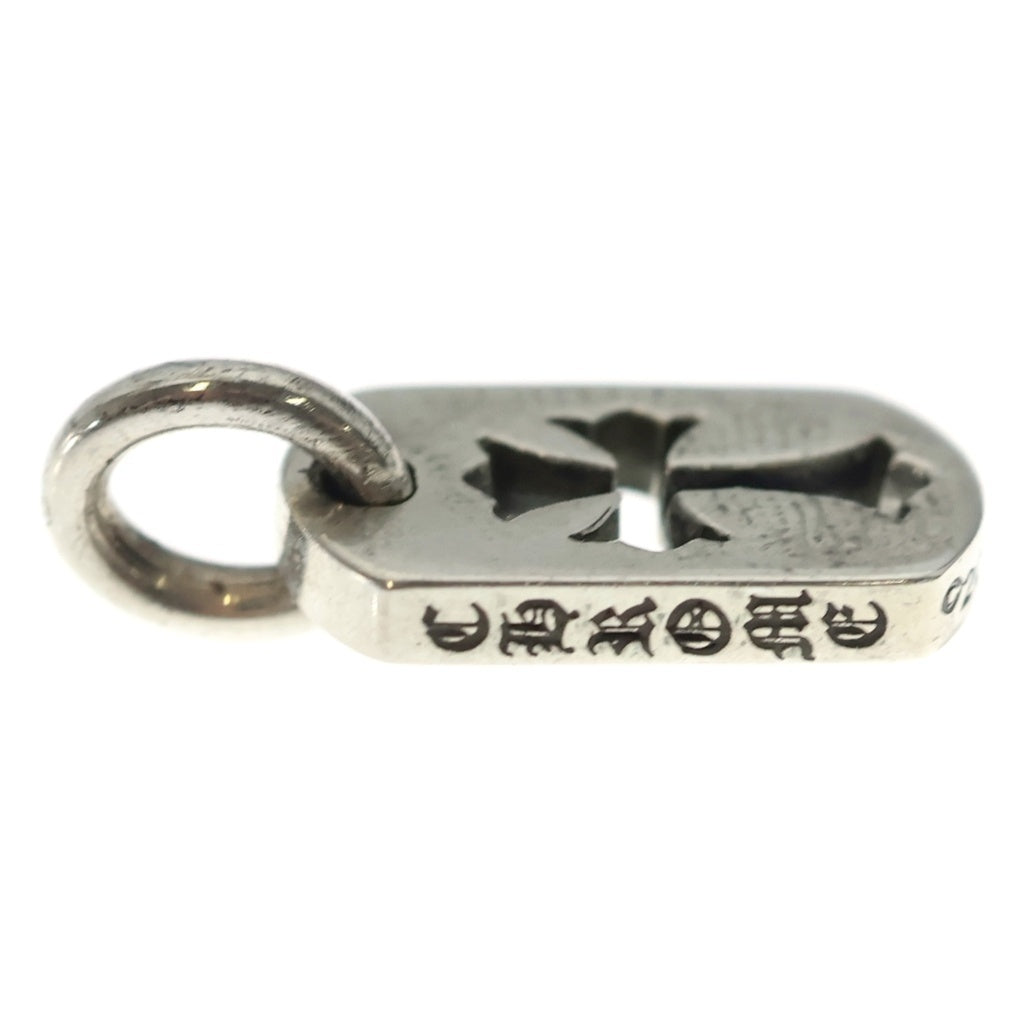 CHROME HEARTS(クロムハーツ) DT TNY CO CRS タイニーカットアウトクロスドッグタグ チャーム ペンダントトップ シルバー BCA252