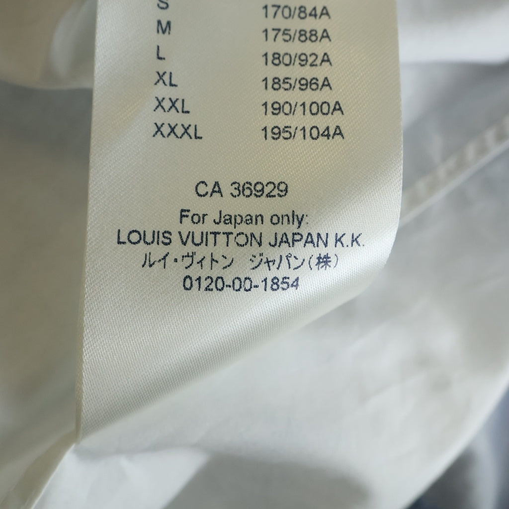 LOUIS VUITTON(ルイヴィトン) 20AW LVクラウド 長袖シャツ ブルー #XS