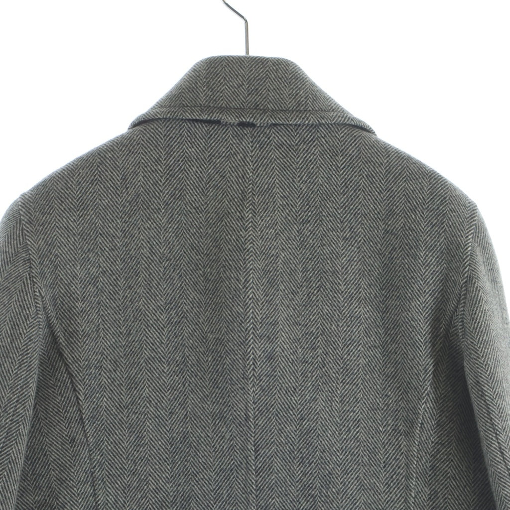 BURBERRY LONDON(バーバリーロンドン) ツイードピーコート グレー #40 FN022-075-07 レディース