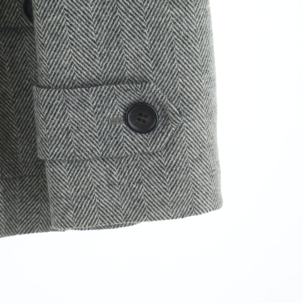 BURBERRY LONDON(バーバリーロンドン) ツイードピーコート グレー #40 FN022-075-07 レディース