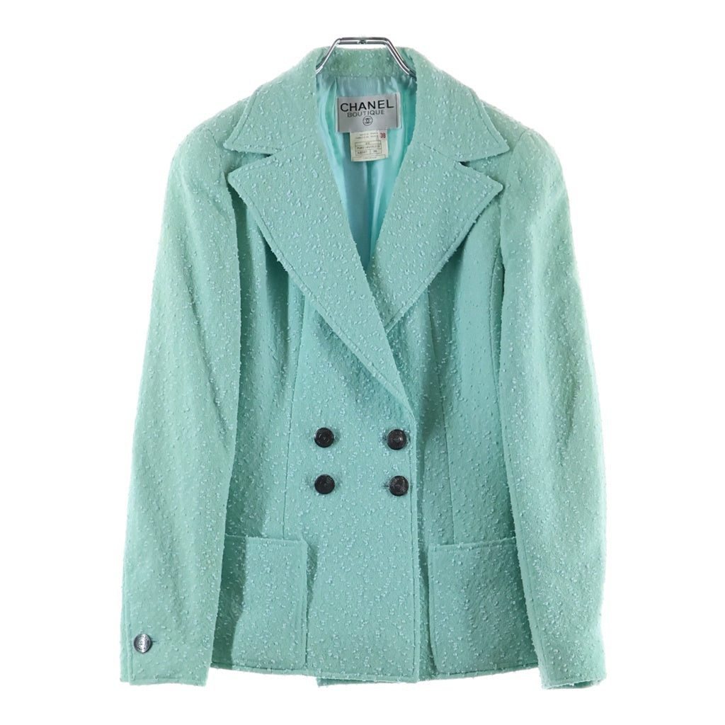 CHANEL(シャネル) ココボタン ジャケット ミントグリーン #38 P08914V05319 レディース