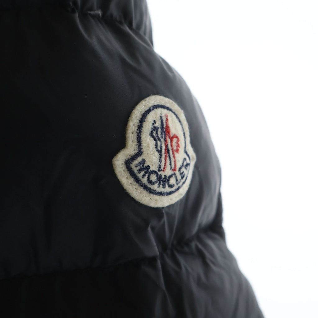 MONCLER(モンクレール) エルミファー フーデッド ジップアップ ダウン ロング ジャケット コート ブラック #2 B20934990015 レディース