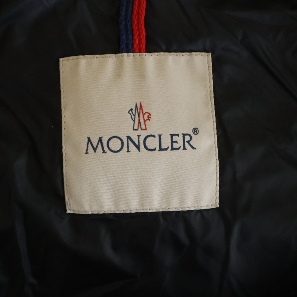 MONCLER(モンクレール) エルミファー フーデッド ジップアップ ダウン ロング ジャケット コート ブラック #2 B20934990015 レディース