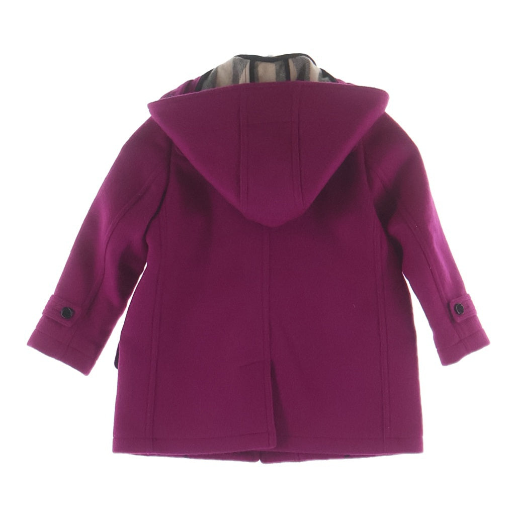 BURBERRY(バーバリー) ウールダッフルコート パープル 4Yキッズ 3770286