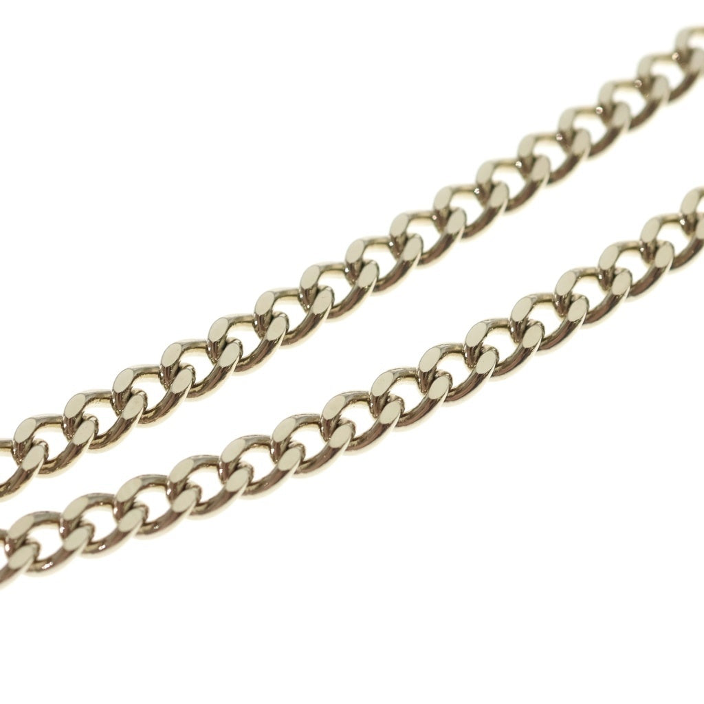 CHANEL(シャネル) A22S ココマーク ラインストーン フェイクパール ロングチェーン ネックレス ゴールド レディース