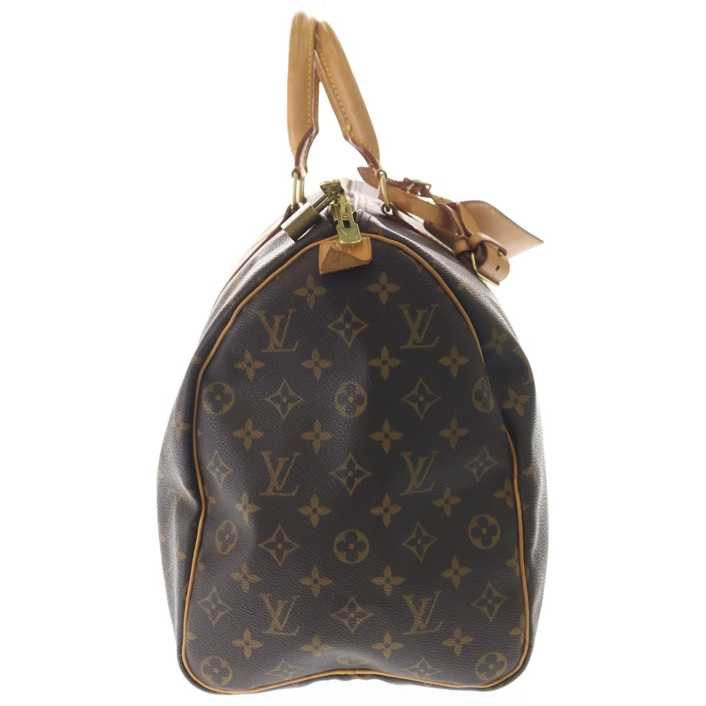 LOUIS VUITTON(ルイヴィトン) モノグラム キーポル45 ボストンバッグ ハンドバッグ トラベルバッグ ブラウン レザー×PVC M41418 ゴールド金具
