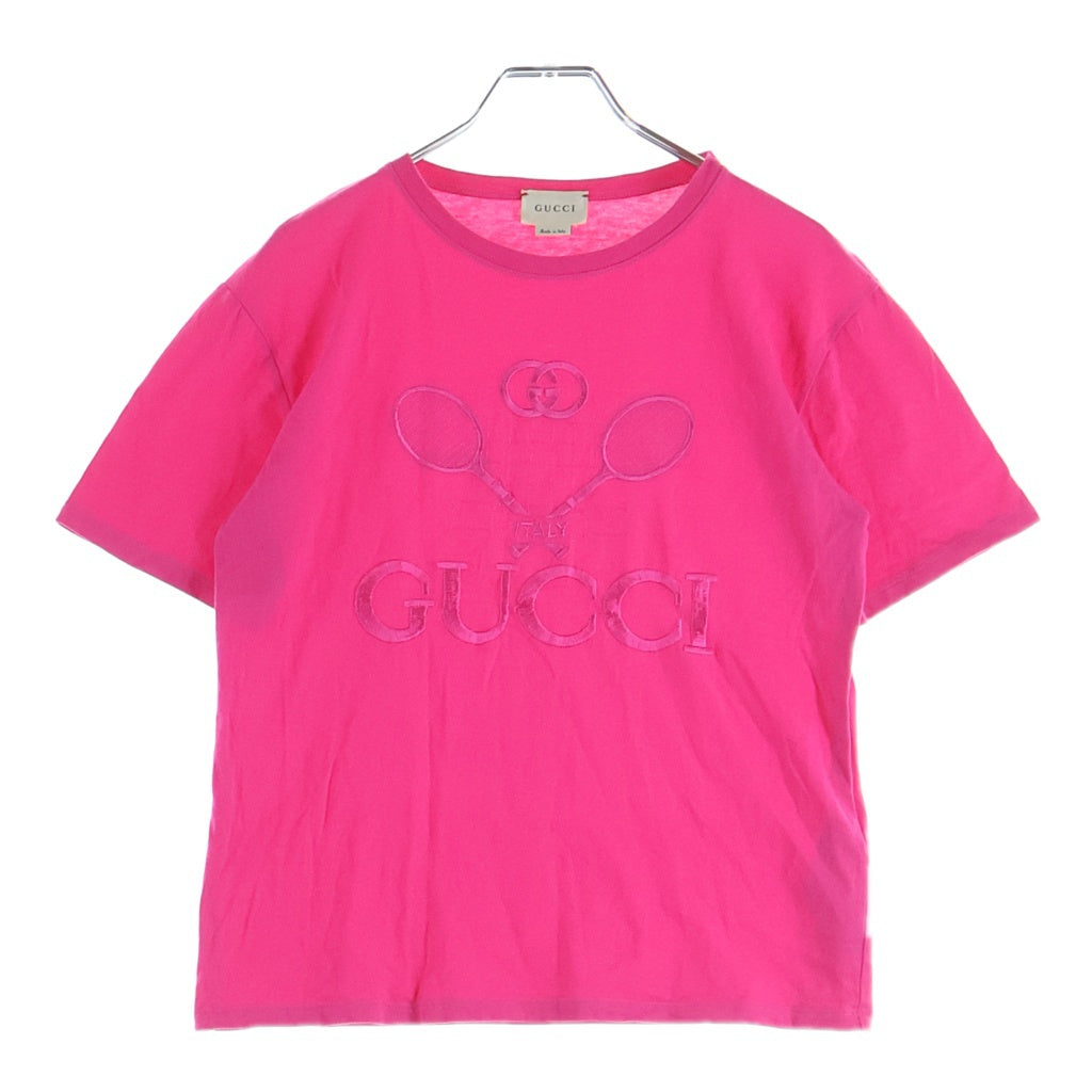 GUCCI(グッチ) 半袖Tシャツ ピンク 10 586167 XJBK2 レディース