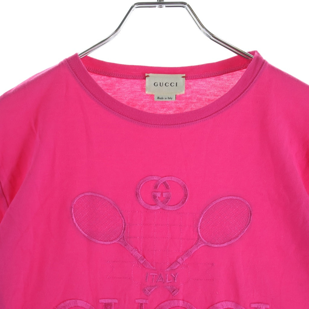 GUCCI(グッチ) 半袖Tシャツ ピンク 10 586167 XJBK2 レディース
