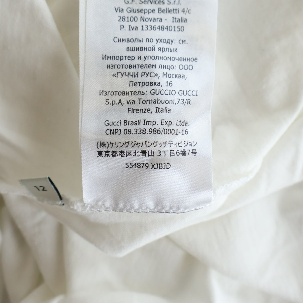 GUCCI(グッチ) 半袖Tシャツ ホワイト 12 554879 XJBJD レディース