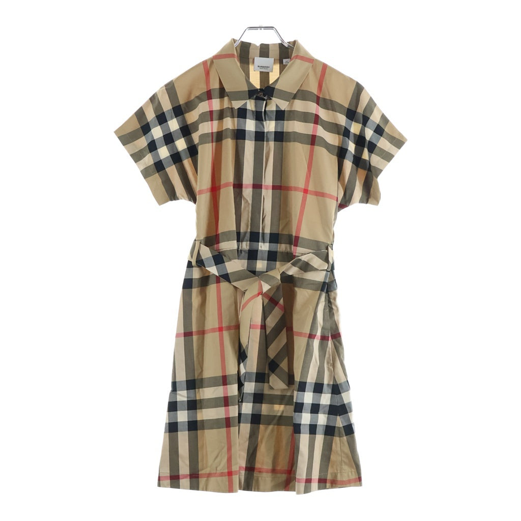 BURBERRY(バーバリー) ノバチェック ワンピース ベージュ 14Y 8053855 レディース