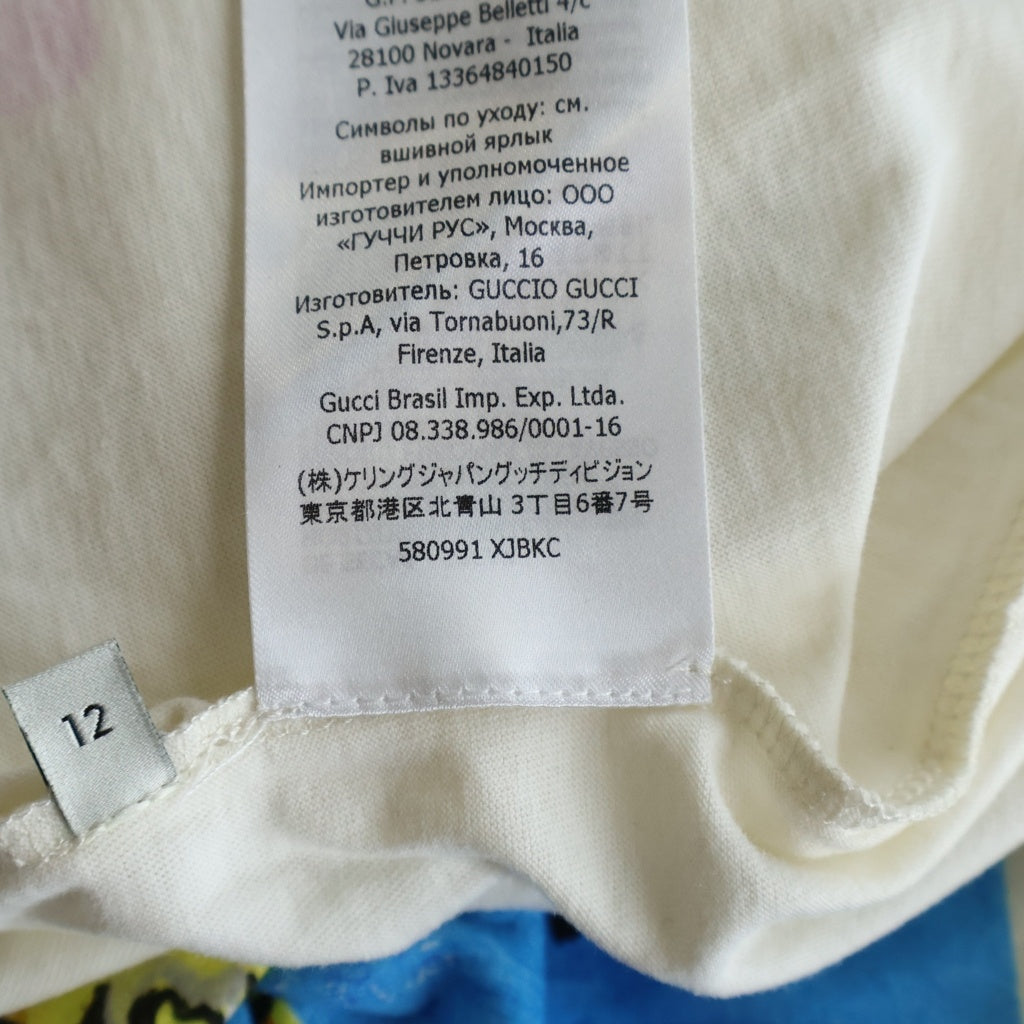 GUCCI(グッチ) 半袖Tシャツ ホワイト 12 580991 XJBKC レディース