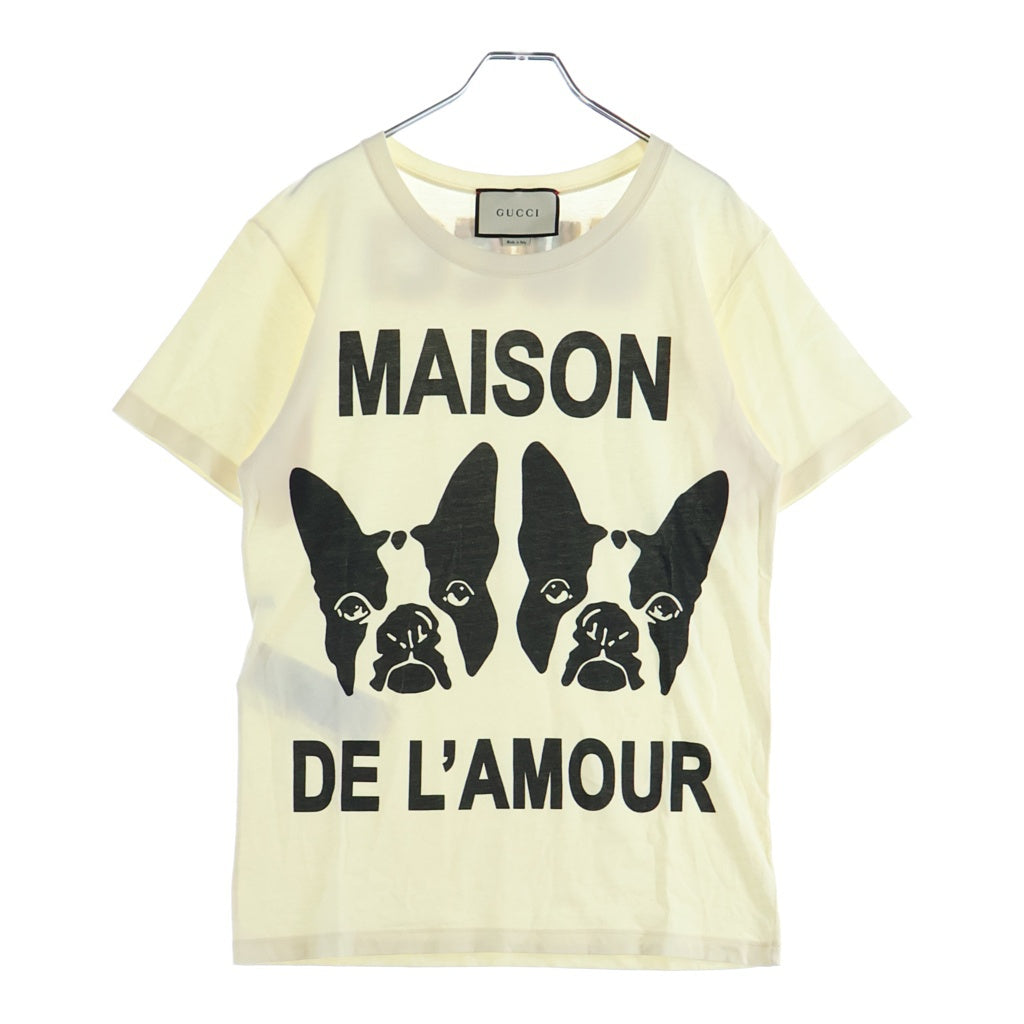 GUCCI(グッチ) 半袖Tシャツ ホワイト XXS 492347 X3P09 レディース