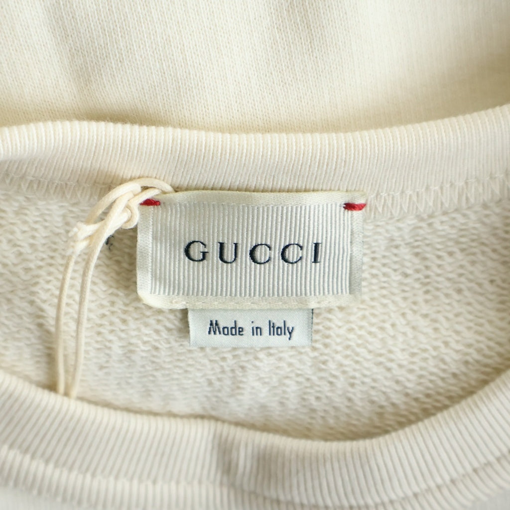 GUCCI(グッチ) ロゴスウェット アイボリー 10 587044 XJBDE レディース