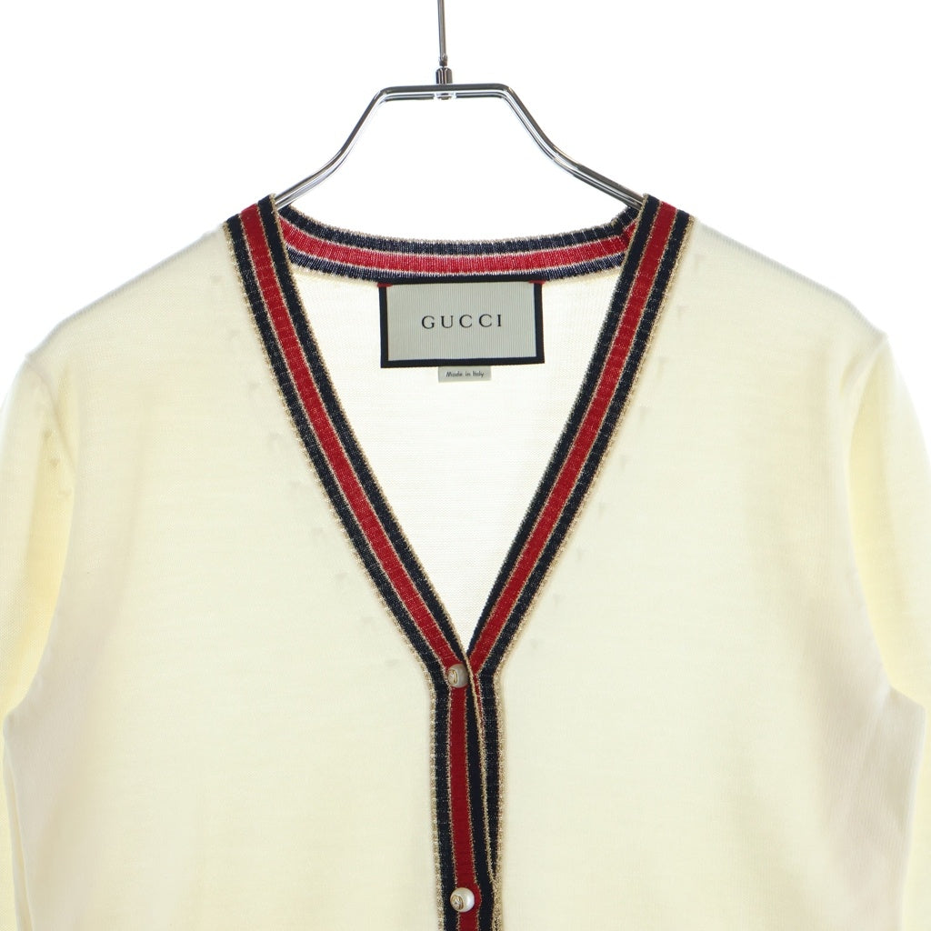 GUCCI(グッチ) カーディガン アイボリー XS 411610 X5793 レディース