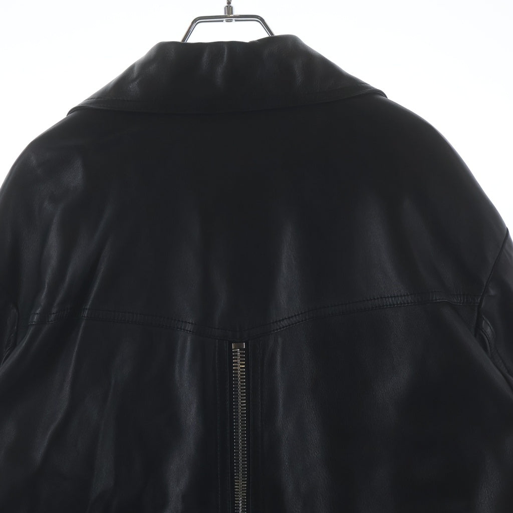 GUCCI(グッチ) ×アディダス ライダースジャケット ブラック 36 717157 レディース