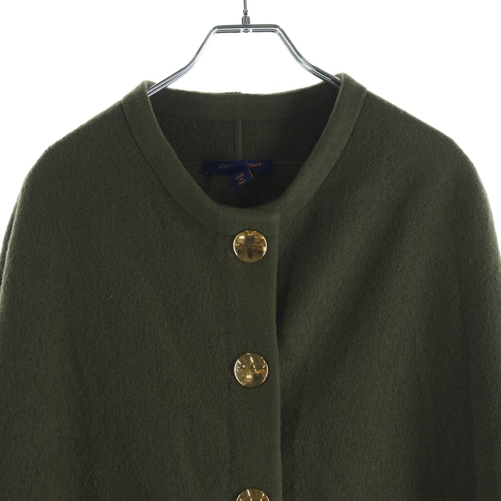 LOUIS VUITTON(ルイヴィトン) 1ABTHW ロングニットコート グリーン XS RW232W AMO FPKX14 レディース