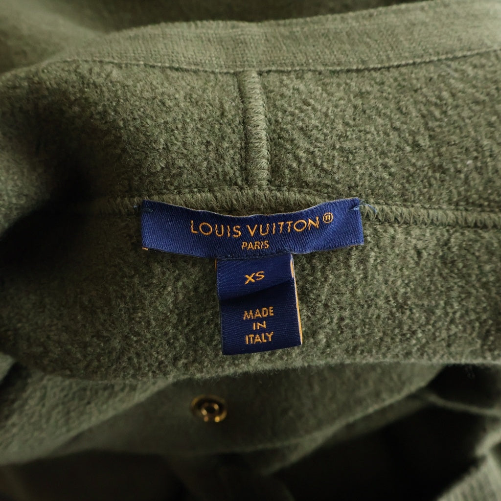 LOUIS VUITTON(ルイヴィトン) 1ABTHW ロングニットコート グリーン XS RW232W AMO FPKX14 レディース