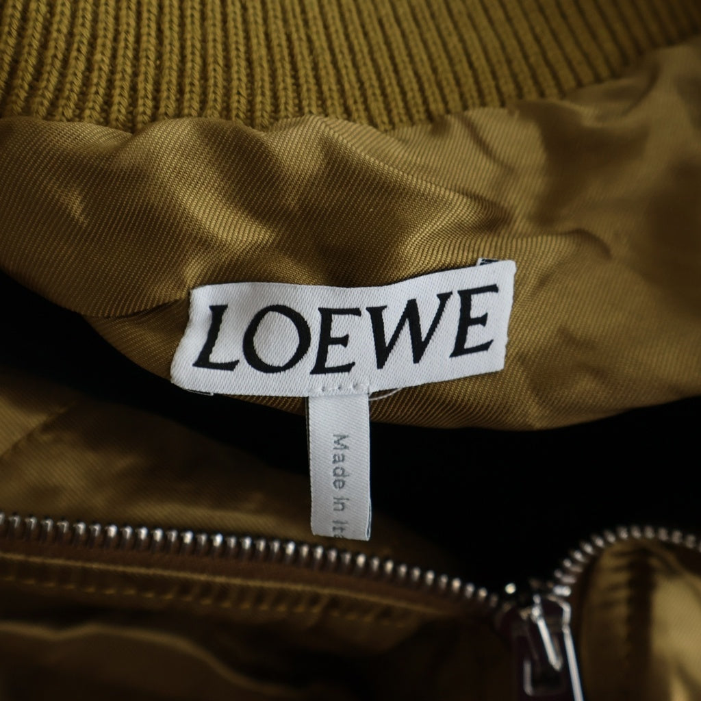 LOEWE(ロエベ) ボンバージャケット キャラメル 32 S540Y02XCV レディース