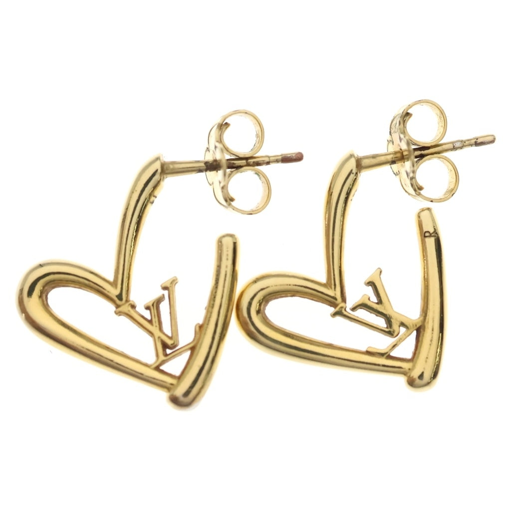 LOUIS VUITTON(ルイヴィトン) ブックルドレイユ ハートフォーリンラブ ピアス ゴールド M00463 レディース
