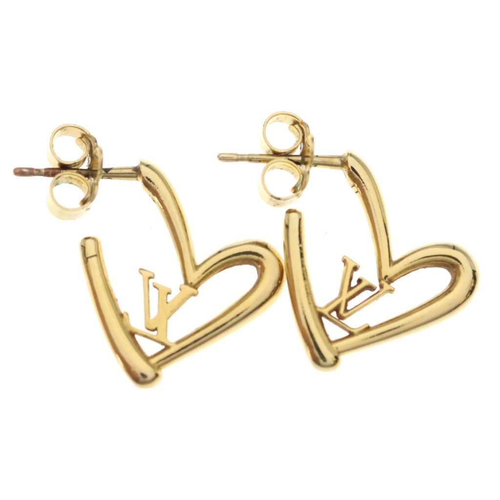 LOUIS VUITTON(ルイヴィトン) ブックルドレイユ ハートフォーリンラブ ピアス ゴールド M00463 レディース