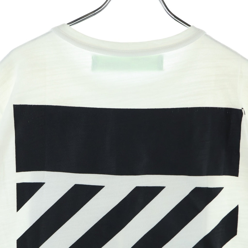 OFF-WHITE(オフホワイト) 17AW カラヴァッジョ 半袖Tシャツ ホワイト #XS OMAA002F17001015