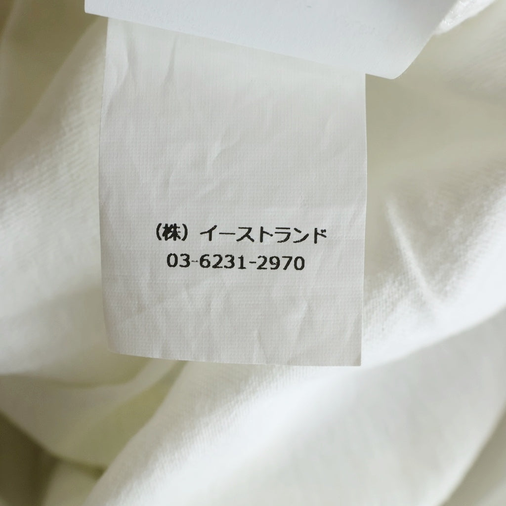 OFF-WHITE(オフホワイト) 18SS ファイヤーテープ Tシャツ ホワイト #S OMAA002S18185006