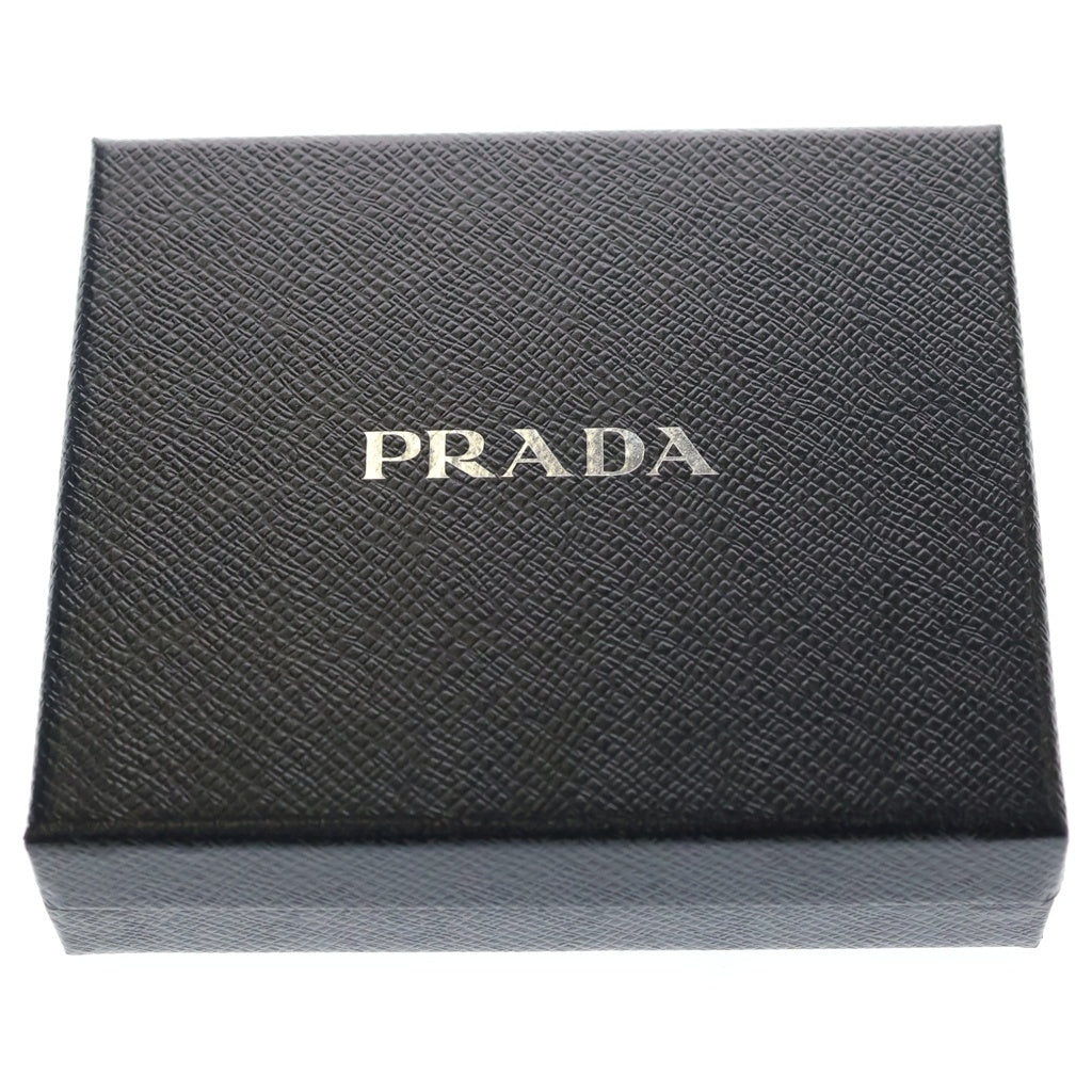 PRADA(プラダ) サフィアーノ コンパクトウォレット レッド レザー 二つ折り財布 1MV204 レディース