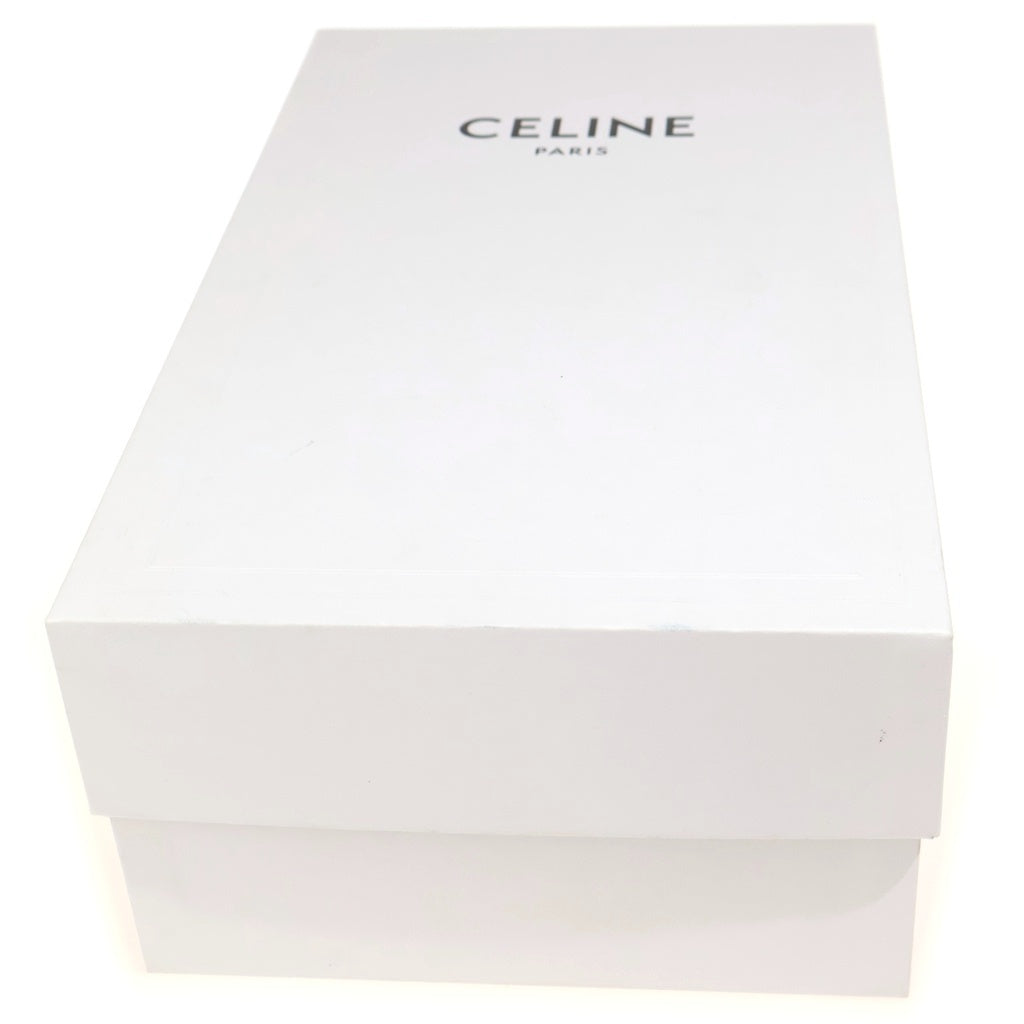 CELINE(セリーヌ) ルコ トリオンフ レザー ローカットシューズ ローファー ブラック レディース