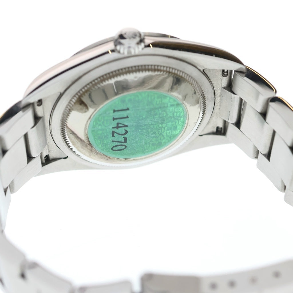 ROLEX(ロレックス) エクスプローラー1 黒文字盤 SS/AT ステンレス オートマ 自動巻き 腕時計 114270 メンズ