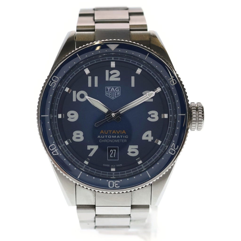 TAG HEUER(タグホイヤー) タグホイヤー オータヴィア キャリバー5 ブルーグラデーション文字盤 SS/AT ステンレス オートマ 自動巻き 腕時計 WBE5116 メンズ